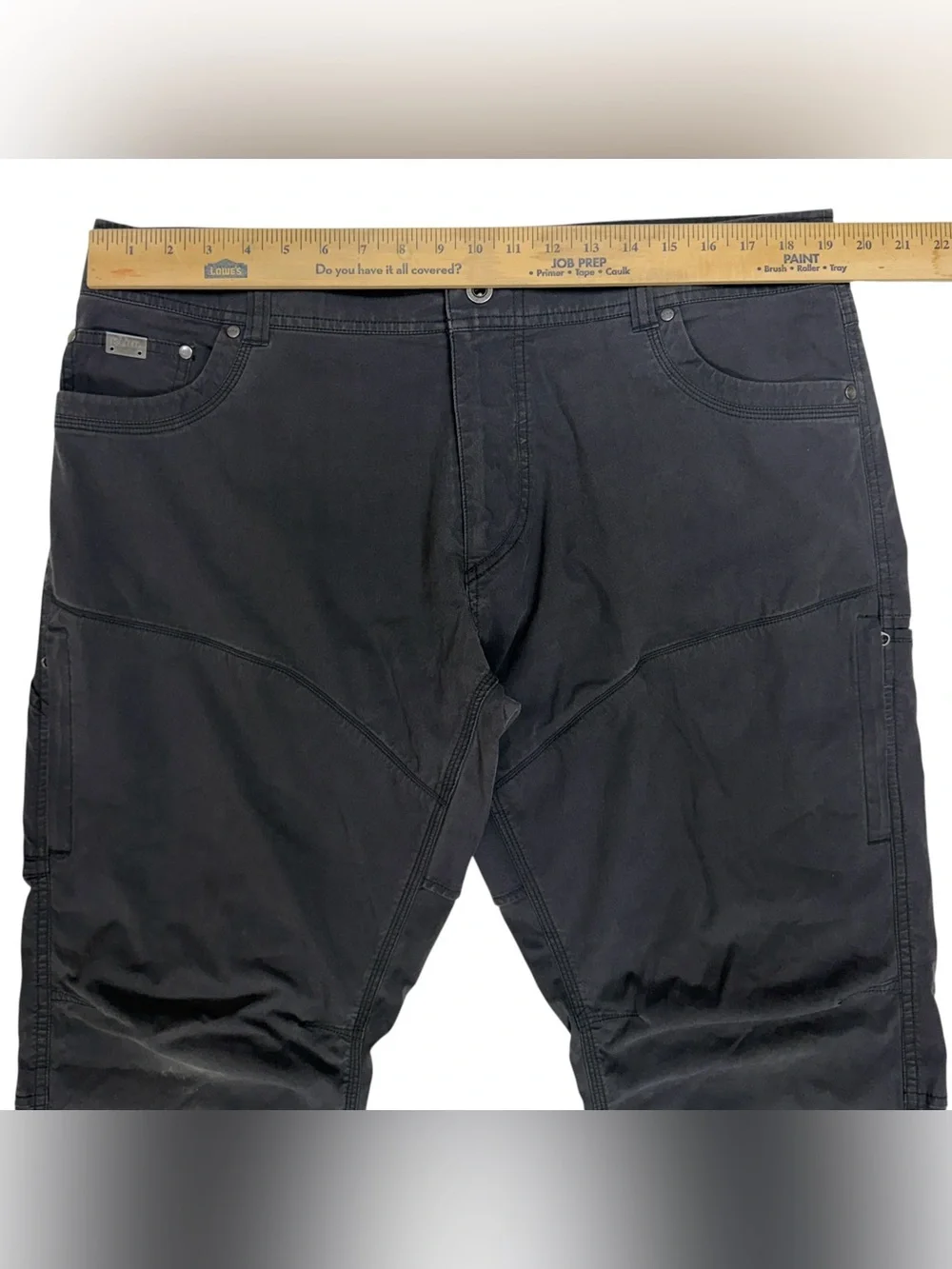 Kuhl Konfidant Air Pants Pants Mens 38x32 Gray Cargo Outdoor Hiking Stretch 5098